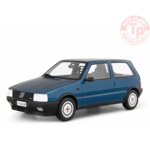 FIAT UNO TURBO I.E. 1985 Blu metallizzato 1:18 LM088B6 LAUDORACING