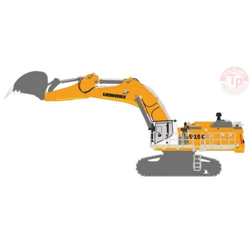 Liebherr R 9150 Yellow WSI 64-2008 WSI MODELS