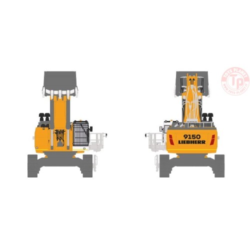 Liebherr R 9150 Yellow WSI 64-2008 WSI MODELS