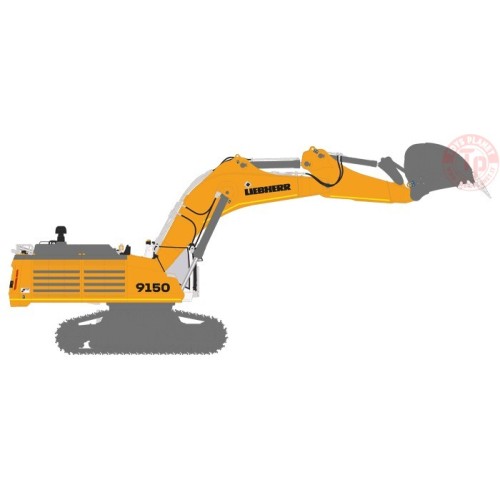 Liebherr R 9150 Yellow WSI 64-2008 WSI MODELS