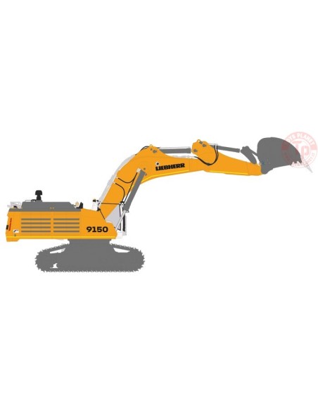 Liebherr R 9150 Yellow WSI 64-2008 WSI MODELS