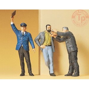Controllore e Cittadini 1:32 PREISER 63058 ANIMALI/FIGURINI E ACCESSORI PLASTICO