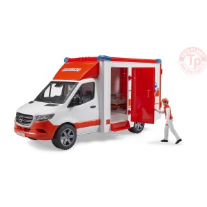 Ambulanza MB Sprinter con autista BRUDER 02676 BRUDER