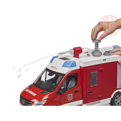 Autopompa MB Sprinter con modulo Light + Sound BRUDER 02680 BRUDER