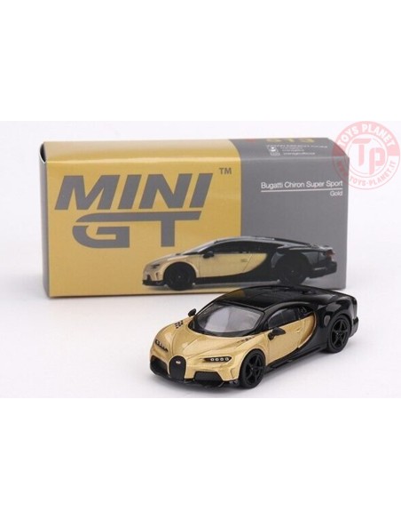 BUGATTI CHIRON SUPER SPORT-GOLD 1/64 MGT00513-L Mini Gt