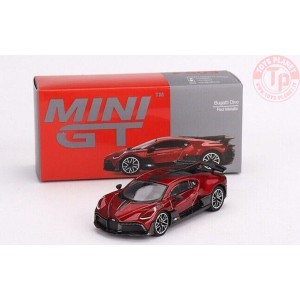 BUGATTI DIVO-RED METALLIC 1/64 MGT00503-L Mini Gt
