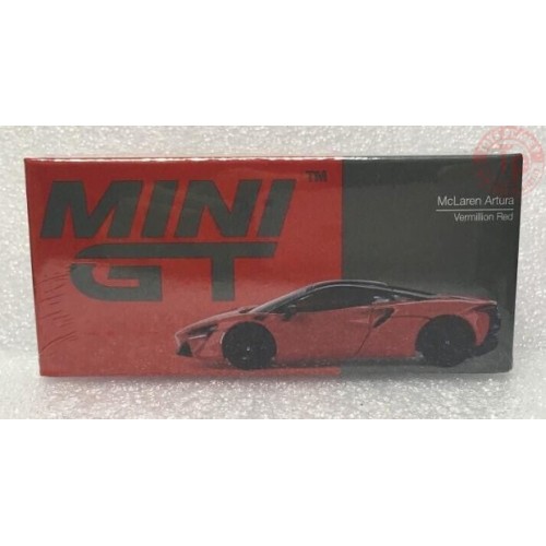 MCLAREN ARTURA-VERMILLION RED 1/64 MGT00532-L Mini Gt