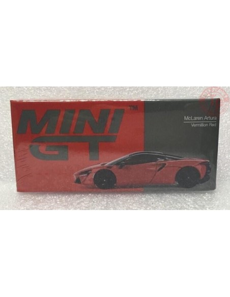 MCLAREN ARTURA 2023-VERMILLION RED 1/64 MGT00532-L MINI GT