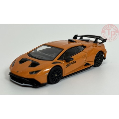 LAMBORGHINI HURACAN STO-ARANCIO BOREALIS 1/64 MGT00511-L Mini Gt