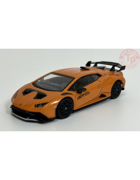 LAMBORGHINI HURACAN STO-ARANCIO BOREALIS 1/64 MGT00511-L Mini Gt