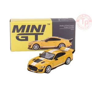 SHELBY GT500 DRAGON SNAKE CONCEPT-YELLOW 1/64 MGT00535-L Mini Gt