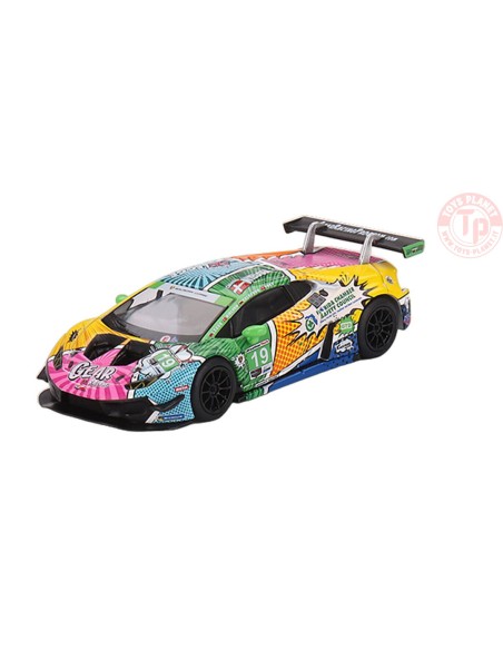 LAMBORGHINI HURACAN GT3 EVO-GEAR RACING 2020 IMSA DAYTONA 24 HRS-MULTICOLOR 1/64 MGT00552-L MINI GT