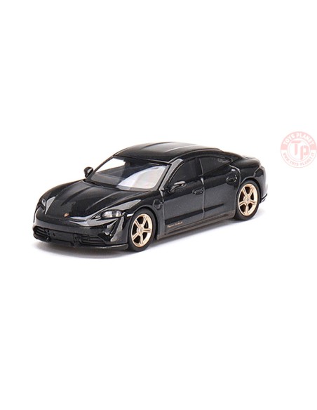 PORSCHE TAYCAN TURBO S-VOLCANO GREY METALLIC 1/64 MGT00433-L Mini Gt