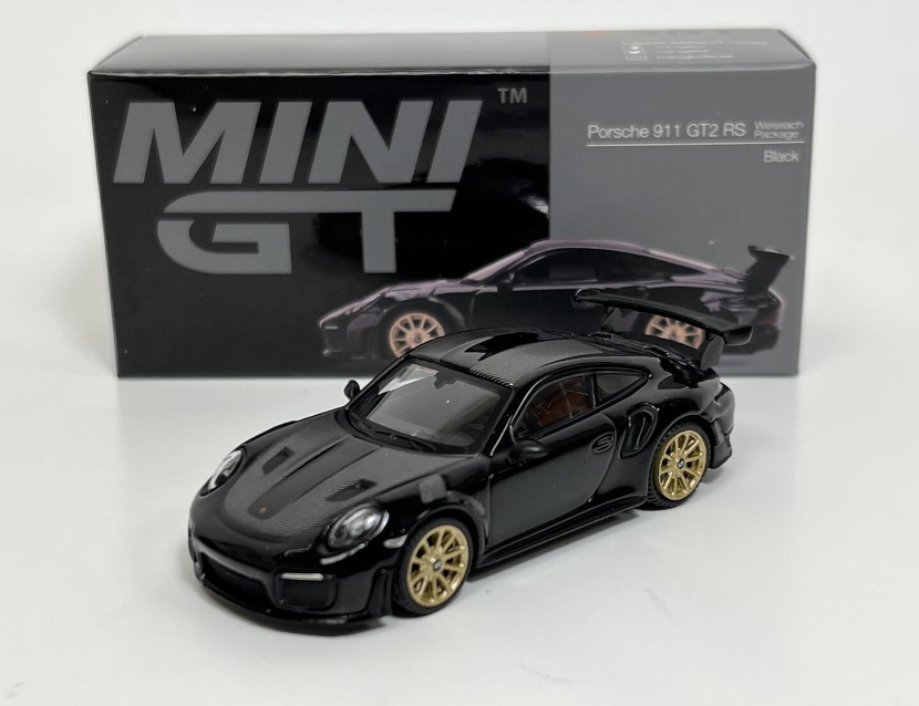 MGT00401-L PORSCHE 911 (991) GT2 RS WEISSACH PACKAGE-BLACK 1/64 12,