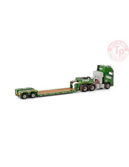 VOLVO FH5 GLOBETROTTER XL 6X4 NOOTEBOOM EURO-PX LOW LOADER 2 - AXLE KÜBLER SPEDITION WSI 01-4059 WSI MODELS