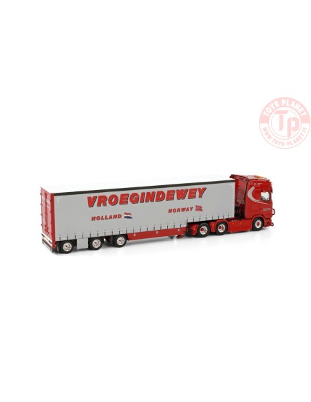 SCANIA S HIGHLINE CS20H 6X2 TAG AXLE BOX TRAILER SEMI - 3 AXLE VROEGINDEWEY WSI 01-3956 WSI MODELS SCANIA S HIGHLINE CS20H 6X2 TAG AXLE BOX TRAILER SEMI - 3 AXLE VROEGINDEWEY WSI 01-3956 WSI MODELS
