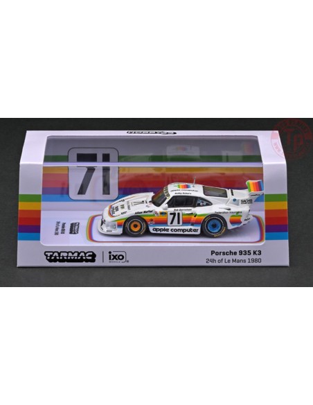 PORSCHE 935 K3-24H OF LE MANS 1980-B.RAHAL/B.GARRETSON/A.MOFFAT-MULTICOLOR 1/64 T64-079-80LM71 TARMAC WORKS