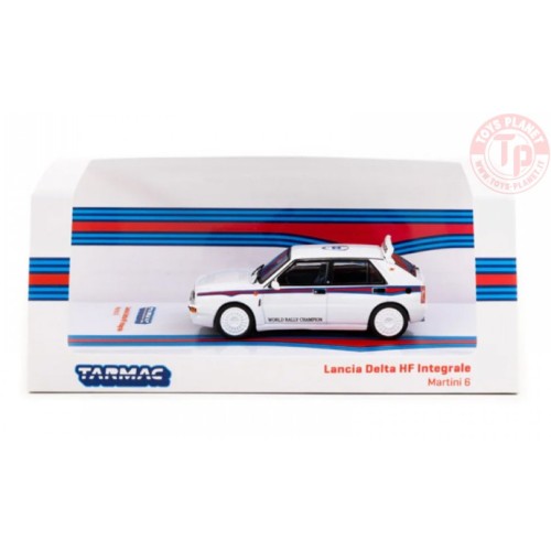 LANCIA DELTA HF INTEGRALE-MARTINI 6-WHITE 1/64 T64R-TL049-MA6 TARMAC WORKS