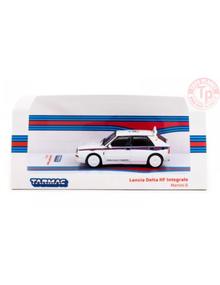 LANCIA DELTA HF INTEGRALE-MARTINI 6-WHITE 1/64 T64R-TL049-MA6 TARMAC WORKS