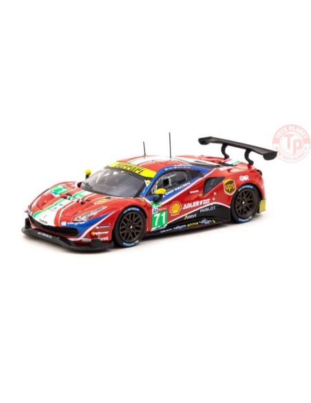 FERRARI 488 GTE-24H OF LE MANS 2020-MOLINA/RIGON/BIRD-RED 1/64 T64-071-19WEC71 TARMAC WORKS