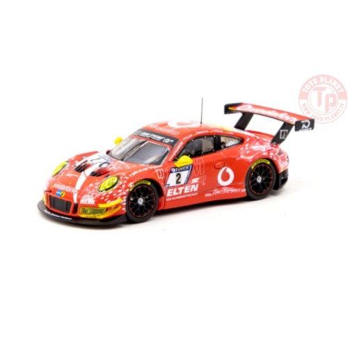 PORSCHE 911 GT3 R-NURBUGRING 24H 2018-M.BOCKMANN/S.JANS/L.LUHR/J.SLOOTEN 1/64 T64-032-18NUR02 TARMAC WORKS