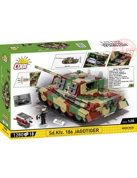 Sd.Kfz. 186 - Jagdtiger COBI 2580 COBI Sd.Kfz. 186 - Jagdtiger COBI 2580 COBI