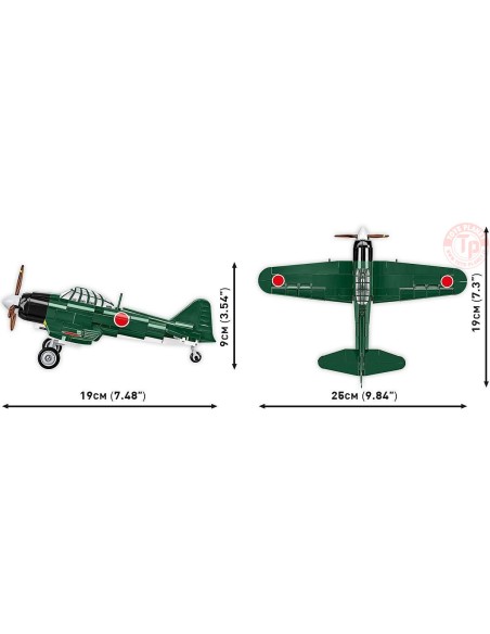 Mitsubishi A6M2 "Zero" COBI 5861 COBI Mitsubishi A6M2 "Zero" COBI 5861 COBI