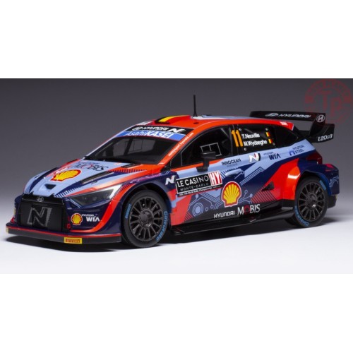 HYUNDAI i20 N RALLY1 N.11 RALLY MONTE CARLO 2022 NEUVILLE/WYDAEGHE 1:18 IXO 18RMC112 IXO MODELS