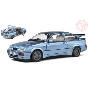 FORD SIERRA RS 500 1987 LIGHT BLUE 1:18 SL1806106 SOLIDO