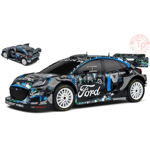 FORD PUMA RALLY1 N.0 GOODWOOD FESTIVAL OF SPEED 2021 BLACK 1:18 SL1809501 SOLIDO