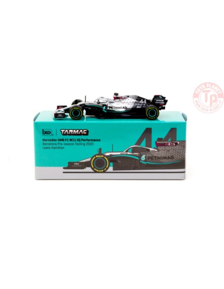 MERCEDES AMG F1 W11 EQ PERFORMANCE-BARCELONA PRE-SEASON TESTING 2020-LEWIS HAMILTON 1/64 T64G-F036-LH2 TARMAC WORKS