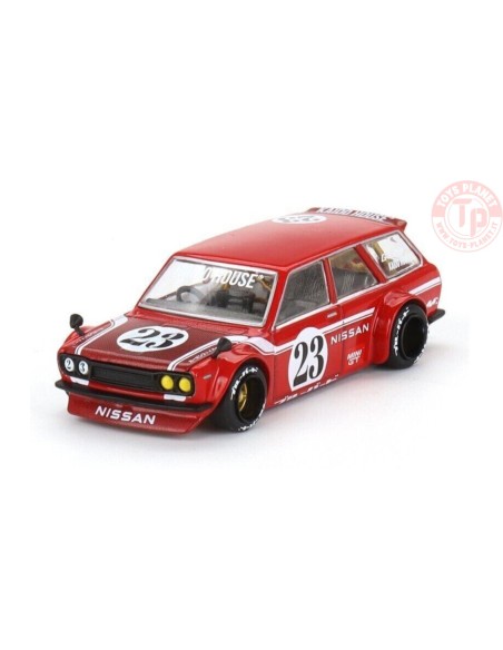 DATSUN KAIDO 510 WAGON CARBON FIBER V2-RED 1/64 KHMG063 MINI GT
