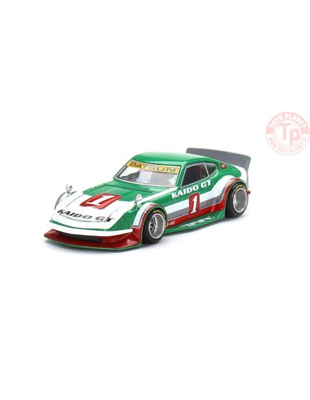 DATSUN KAIDO FAIRLADY Z KAIDO GT V2-GREEN/WHITE/RED 1/64 KHMG030 Mini Gt DATSUN KAIDO FAIRLADY Z KAIDO GT V2-GREEN/WHITE/RED 1/64 KHMG030 Mini Gt