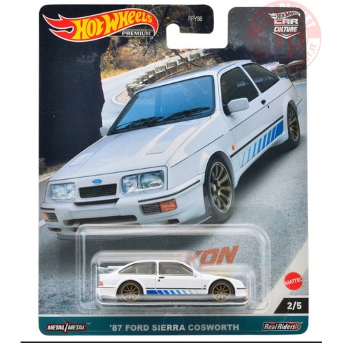 '87 FORD SIERRA COSWORTH 1/64 HOT WHEELS HKC54 HOT WHEELS