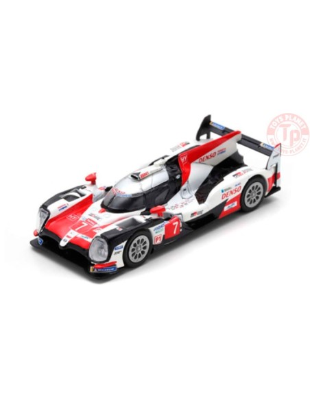 TOYOTA TS050 HYBRID NO.7 TOYOTA GAZOO RACING 2ND 24H LE MANS 2018-M.CONWAY/K.KOBAYASHI/J.M,LOPEZ 1/64 SPA-Y134 SPARK 1:64
