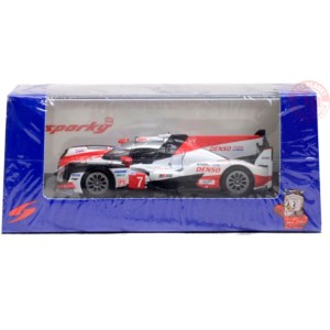 TOYOTA TS050 HYBRID NO.7 TOYOTA GAZOO RACING 2ND 24H LE MANS 2018-M.CONWAY/K.KOBAYASHI/J.M,LOPEZ 1/64 SPA-Y134 SPARK 1:64
