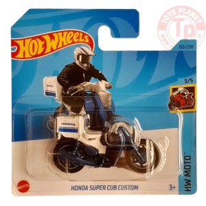 HONDA SUPER CUB CUSTOM 1/64 HOT WHEELS HKK33 HOT WHEELS