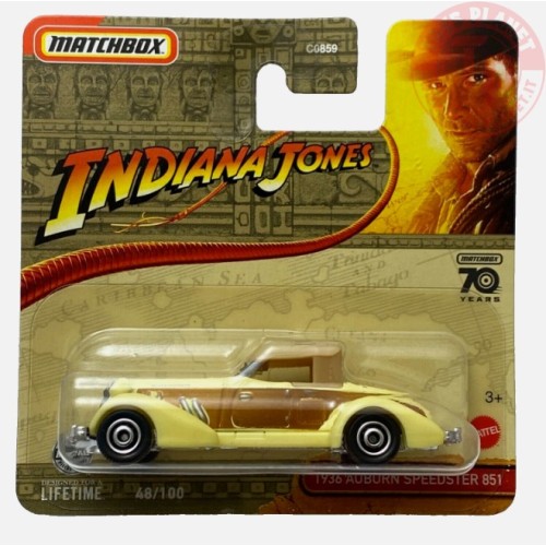 MATCHBOX HLC64 1936 AUBURN SPEEDSTER 851 1/64 MATCHBOX