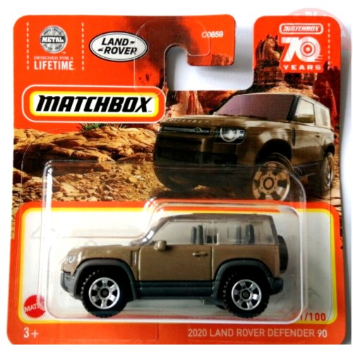 2020 LAND ROVER DEFENDER 90 1/64 MATCHBOX HLD21 MATCHBOX