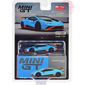 BUGATTI CHIRON PUR SPORT-GRAND PRIX-LIGHT BLUE 1/64 MGT00487-MJ Mini Gt