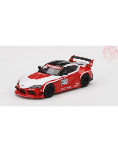 TOYOTA GR SUPRA-LB WORKS-LIQUI MOLY-RED/WHITE 1/64 MGT00290-MJ MINI GT