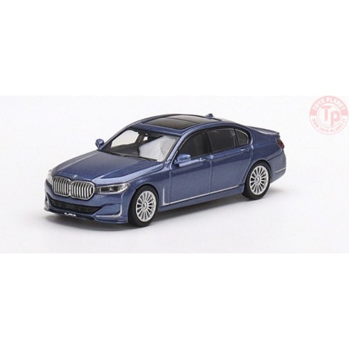 BMW ALPINA B7 XDRIVE-ALPINE BLUE METALLIC 1/64 MGT00471-MJ Mini Gt