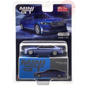BMW ALPINA B7 XDRIVE-ALPINE BLUE METALLIC 1/64 MGT00471-MJ Mini Gt