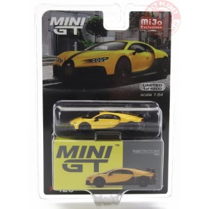 BUGATTI CHIRON PUR SPORT-YELLOW 1/64 MGT00428-MJ MINI GT