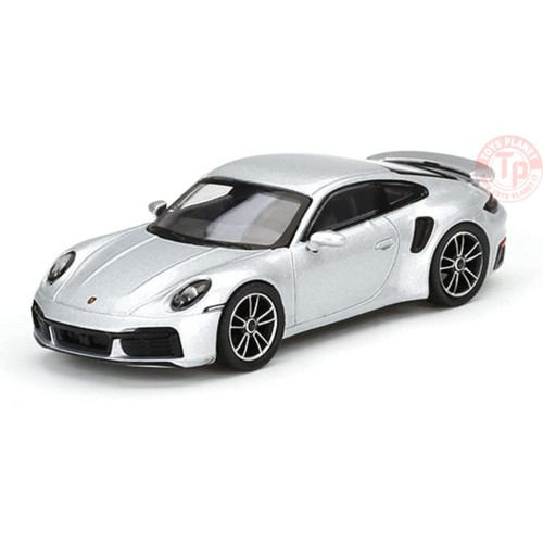 PORSCHE 911 TURBO S-GT SILVER METALLIC 1/64 MGT00354-MJ MINI GT