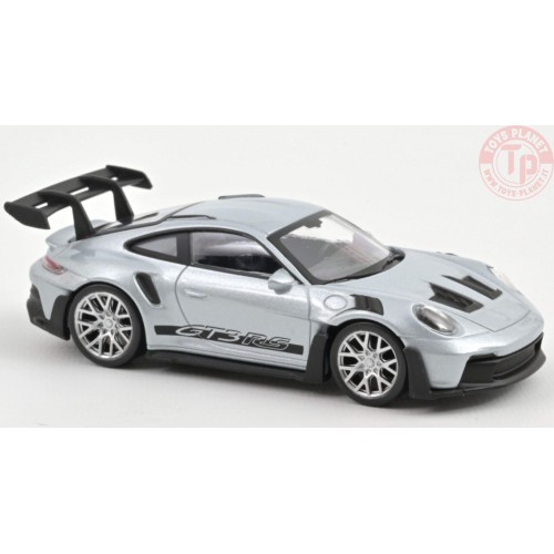 PORSCHE 911 GT3 RS 2022 SILVER WITH BLACK STICKERS JET CAR 1:43 NV750046 NOREV