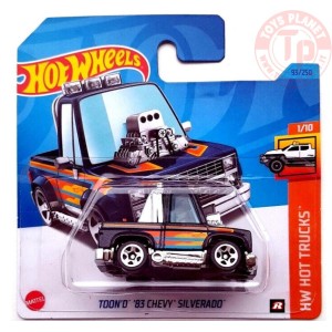 TOON'D '83 CHEVY SILVERADIO 1/64 HOT WHEELS HKK57 HOT WHEELS