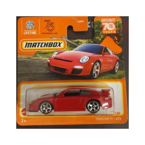 PORSCHE 911 GT3 1/64 MATCHBOX HLC89 MATCHBOX
