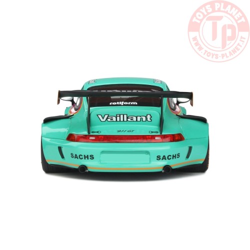Porsche RWB BODYKIT VAILLANT GREEN 2023 1:18 GT869 GT SPIRIT