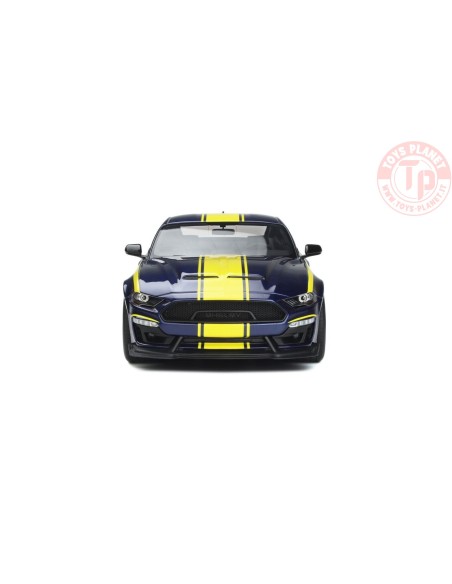 SHELBY MUSTANG SUPER SNAKE COUPE BLUE 2021 1:18 GT871 GT SPIRIT SHELBY MUSTANG SUPER SNAKE COUPE BLUE 2021 1:18 GT871 GT SPIRIT